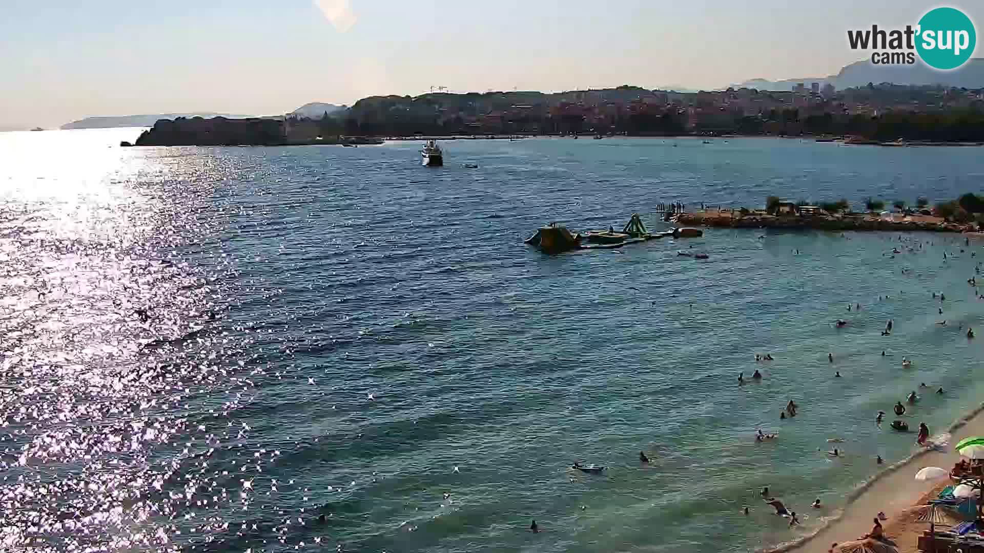 Webcam Playa de Podstrana – Vista en directo desde Hotel Split