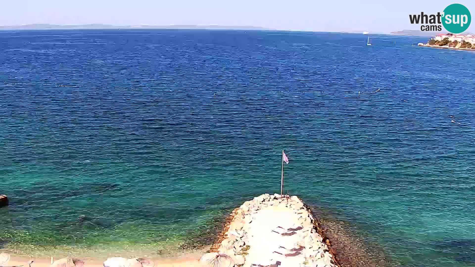 Webcam plage de Podstrana – Vue en direct depuis Hotel Split
