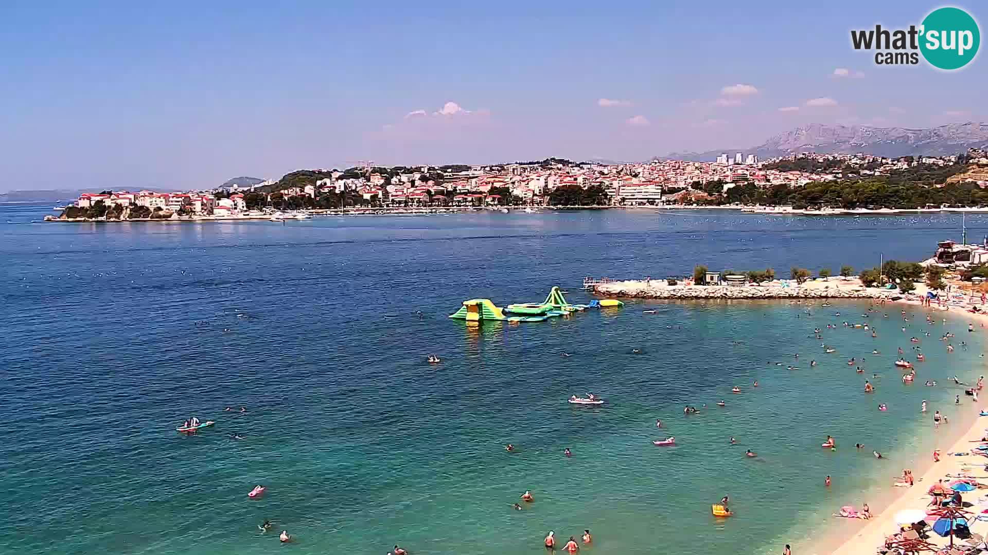 Webcam Playa de Podstrana – Vista en directo desde Hotel Split