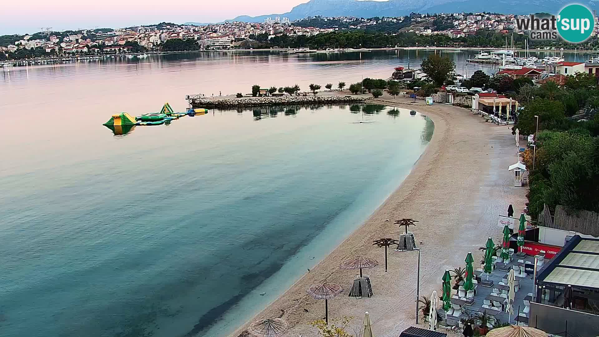 Podstrana Strand Webcam – Liveblick vom Hotel Split