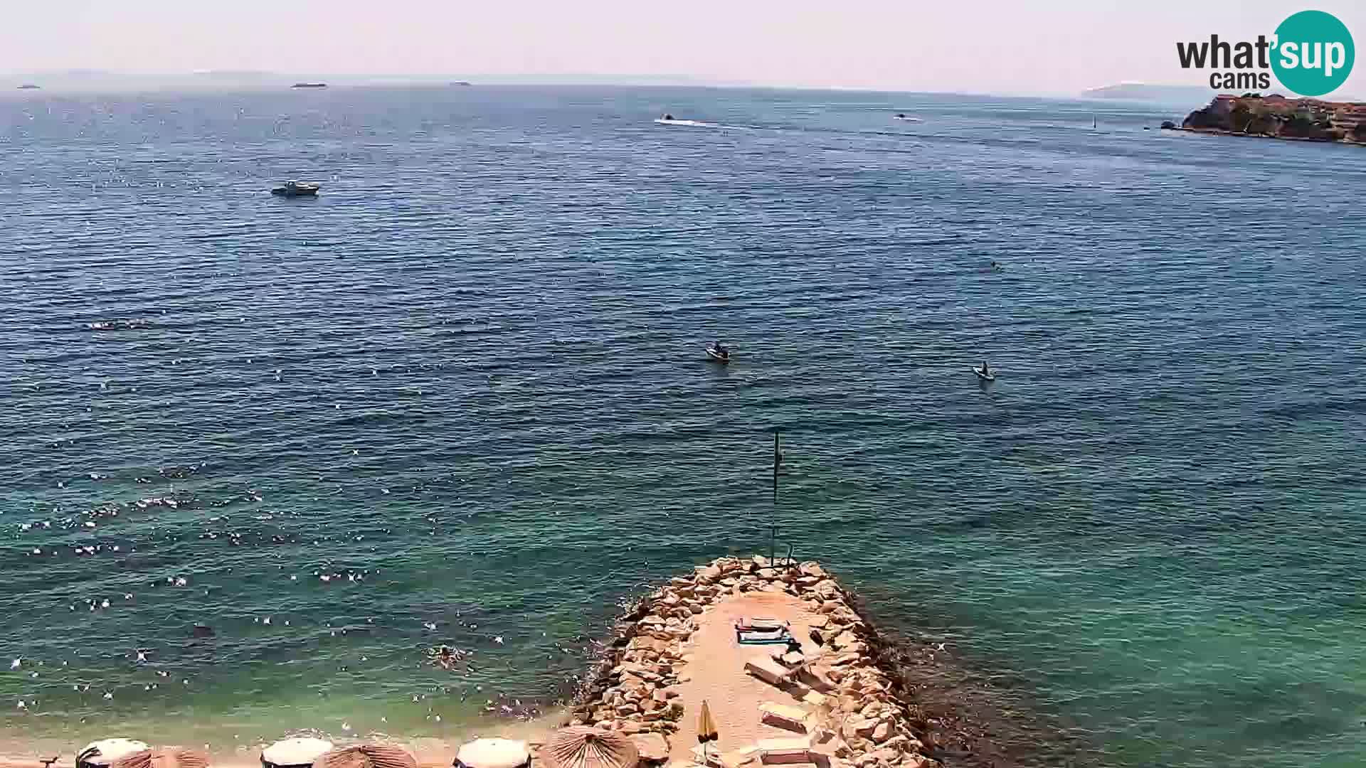 Podstrana Beach Webcam – Live View from Hotel Split