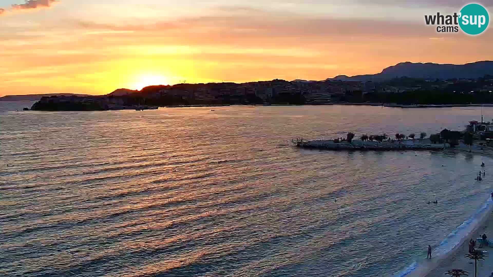 Podstrana Strand Webcam – Liveblick vom Hotel Split