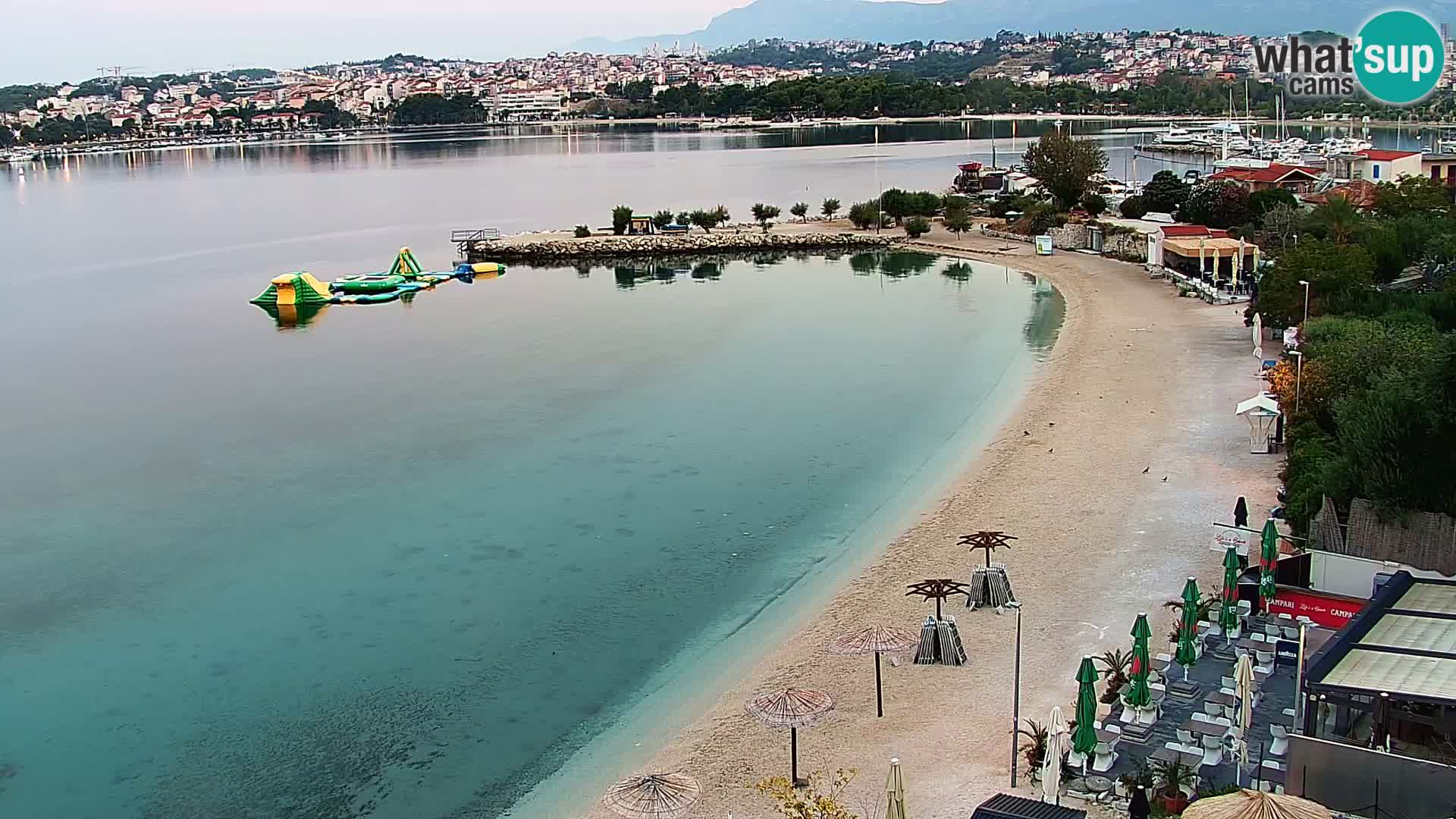 Webcam Playa de Podstrana – Vista en directo desde Hotel Split