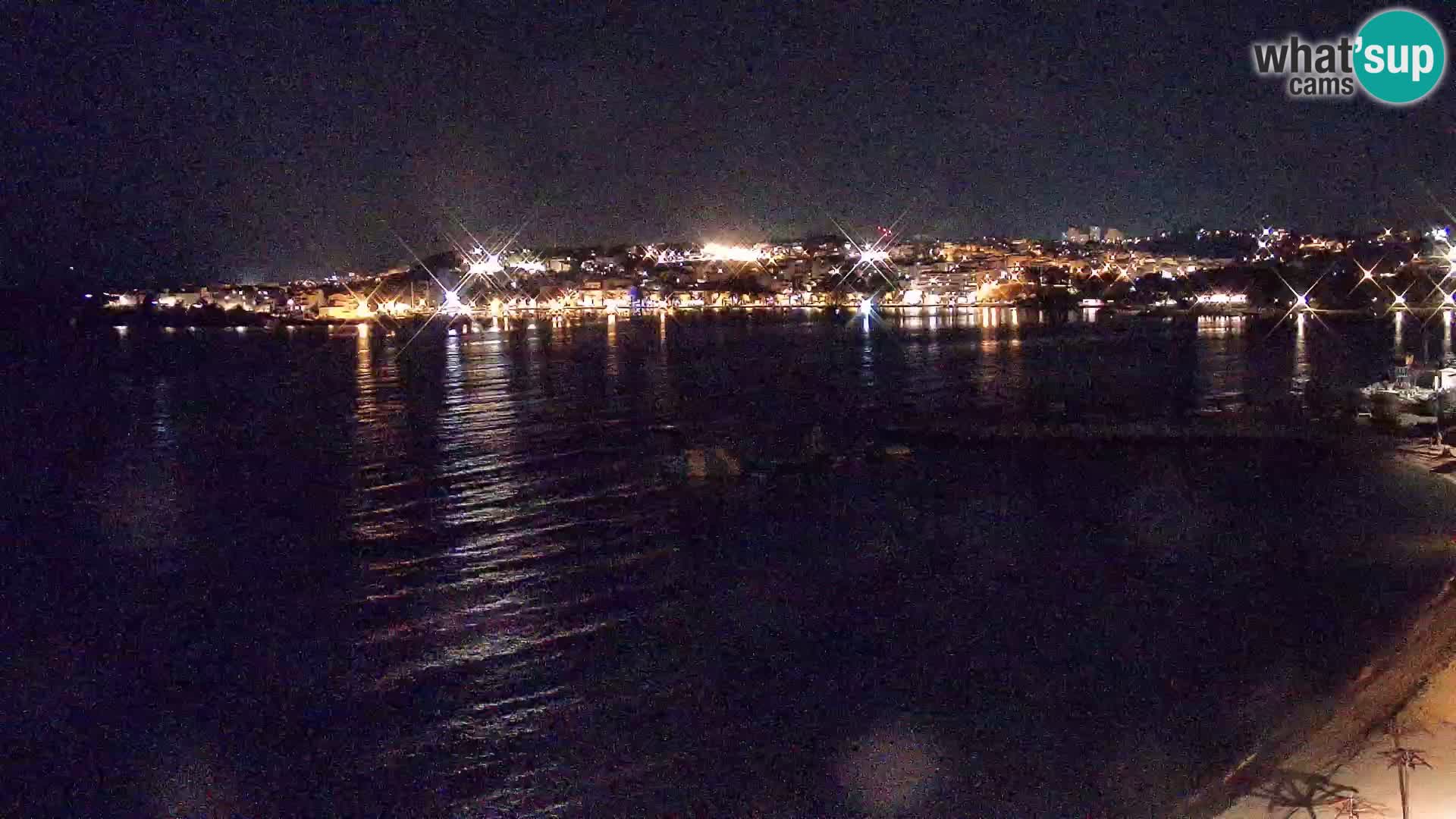 Webcam Playa de Podstrana – Vista en directo desde Hotel Split