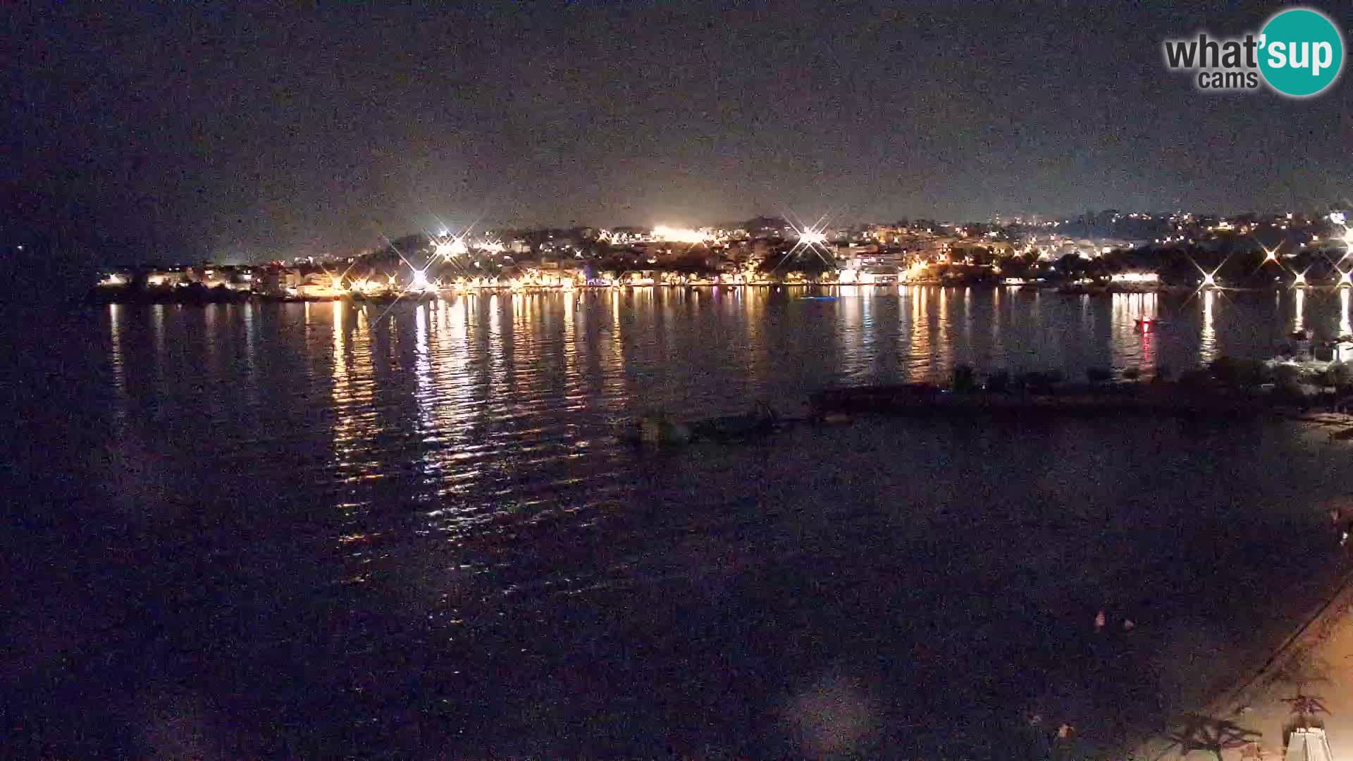 Web kamera Plaža Podstrana – Pogled uživo
