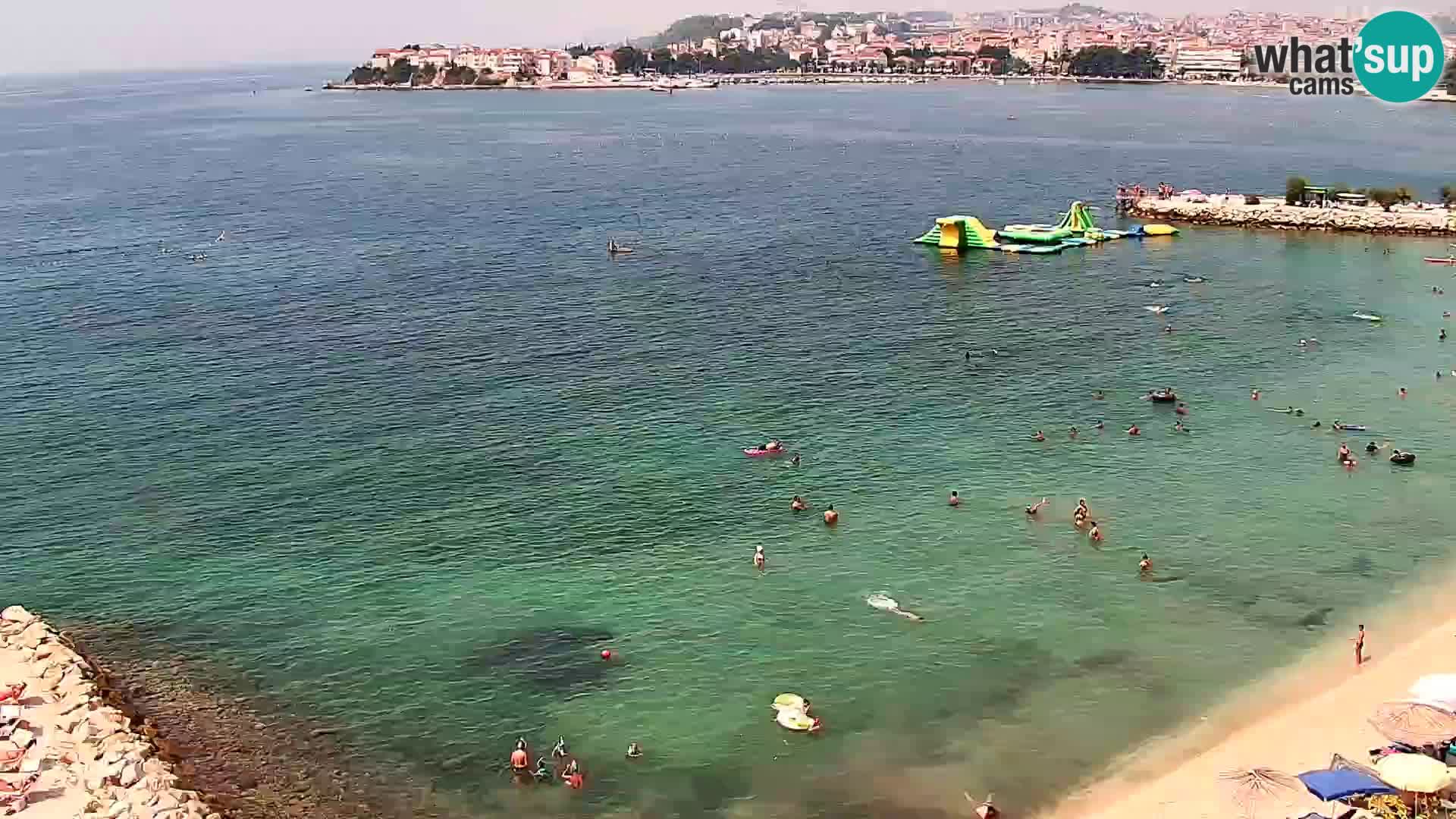 Webcam Playa de Podstrana – Vista en directo desde Hotel Split