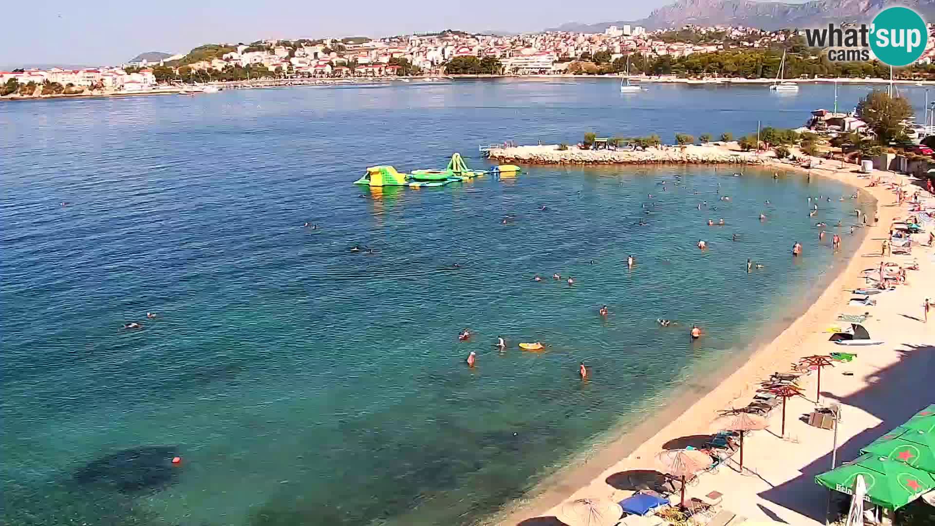 Podstrana Strand Webcam – Liveblick vom Hotel Split