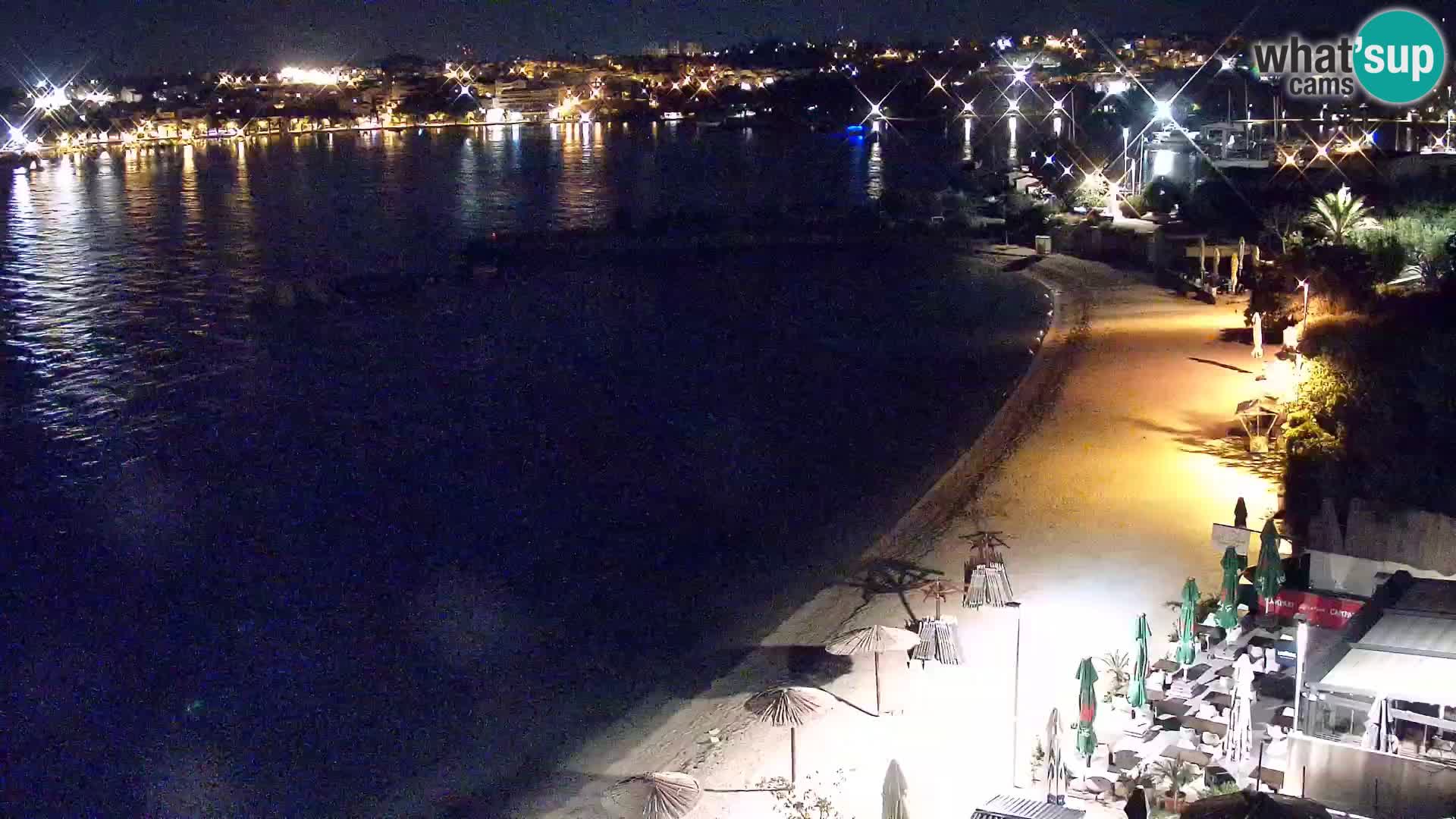 Spletna kamera Plaža Podstrana – Pogled v živo