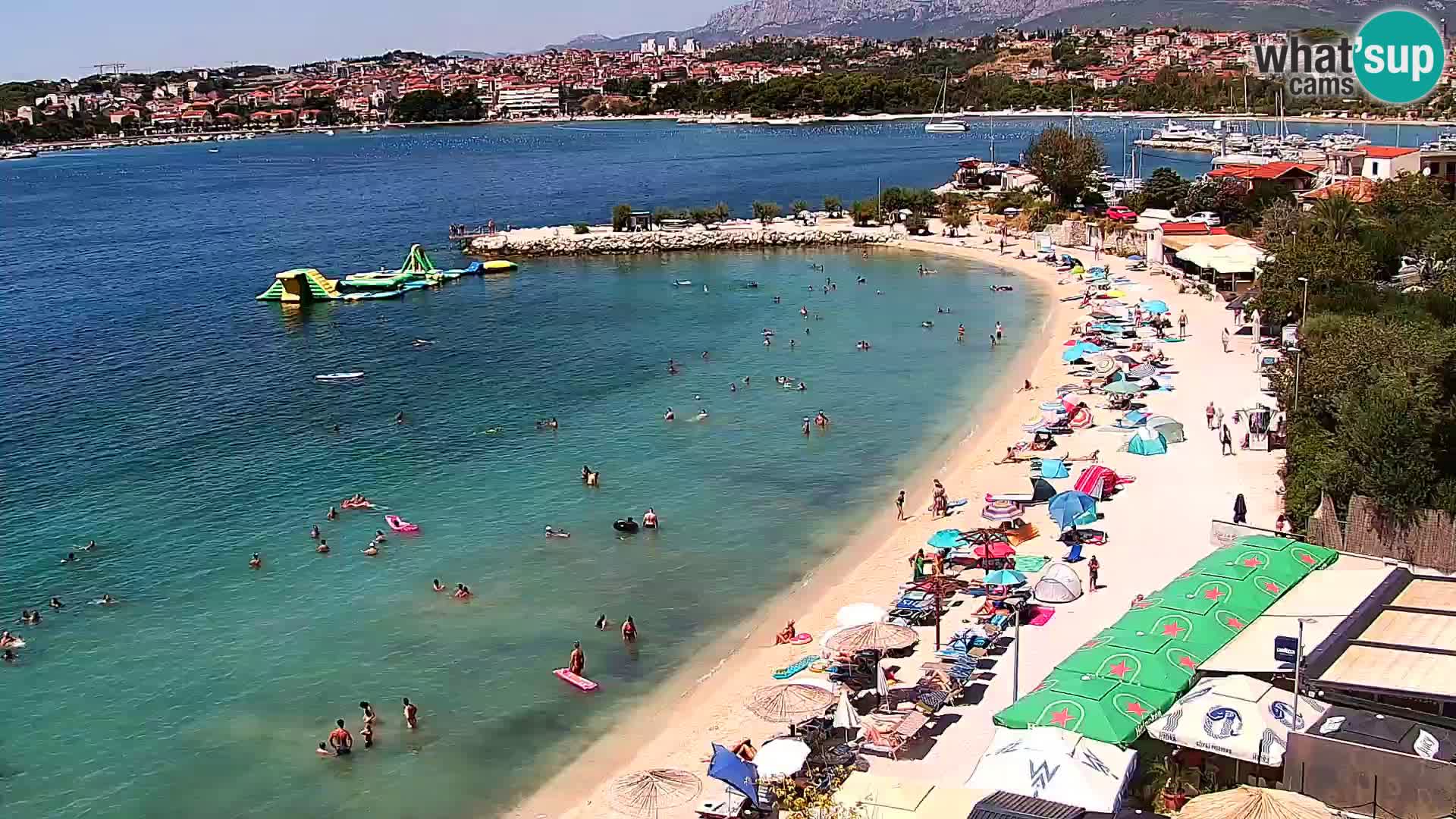 Webcam Spiaggia di Podstrana – Diretta dall’Hotel Split