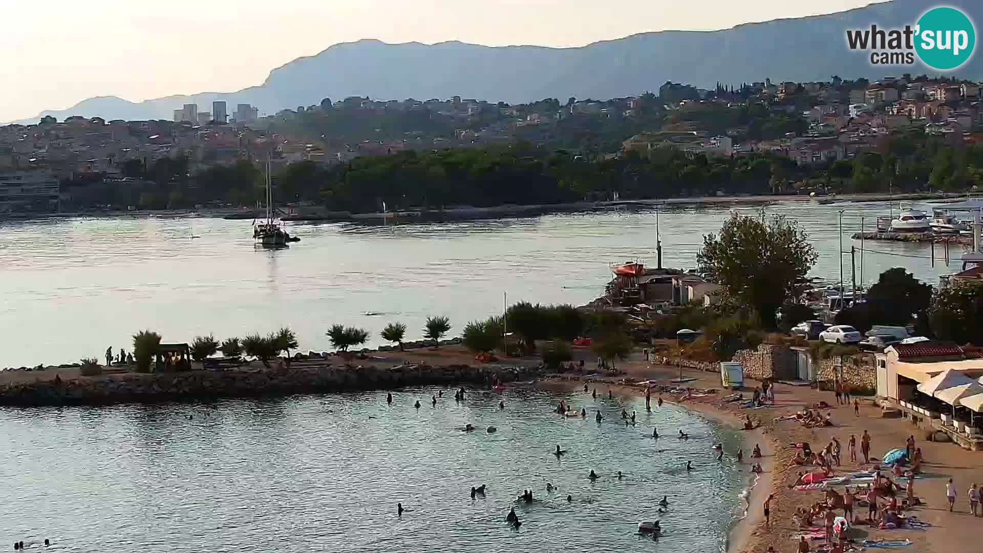 Podstrana Strand Webcam – Liveblick vom Hotel Split
