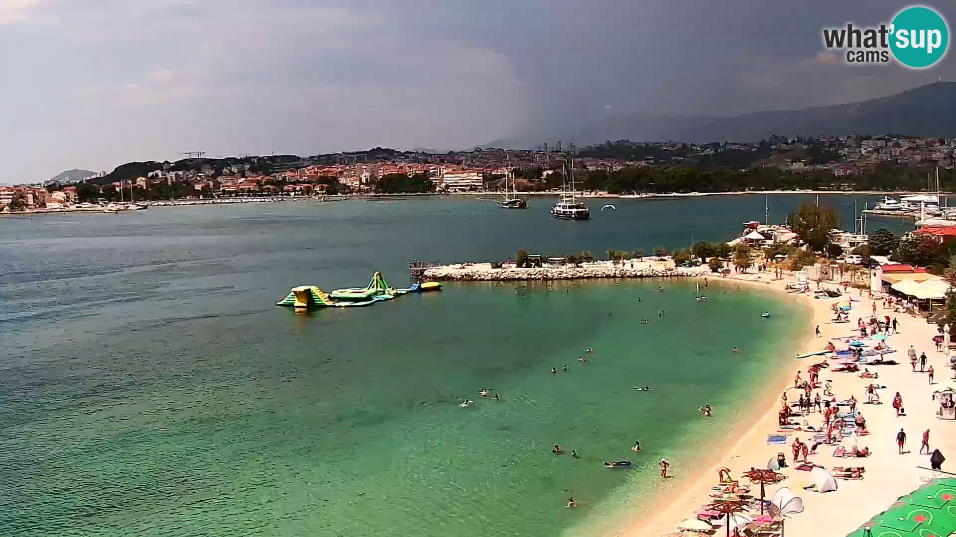 Webcam Playa de Podstrana – Vista en directo desde Hotel Split