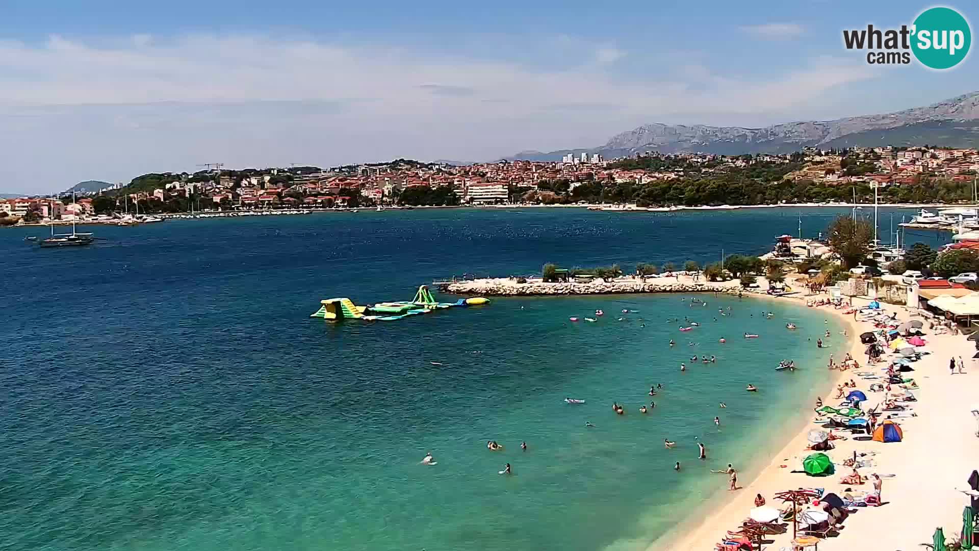 Podstrana Beach Webcam – Live View from Hotel Split
