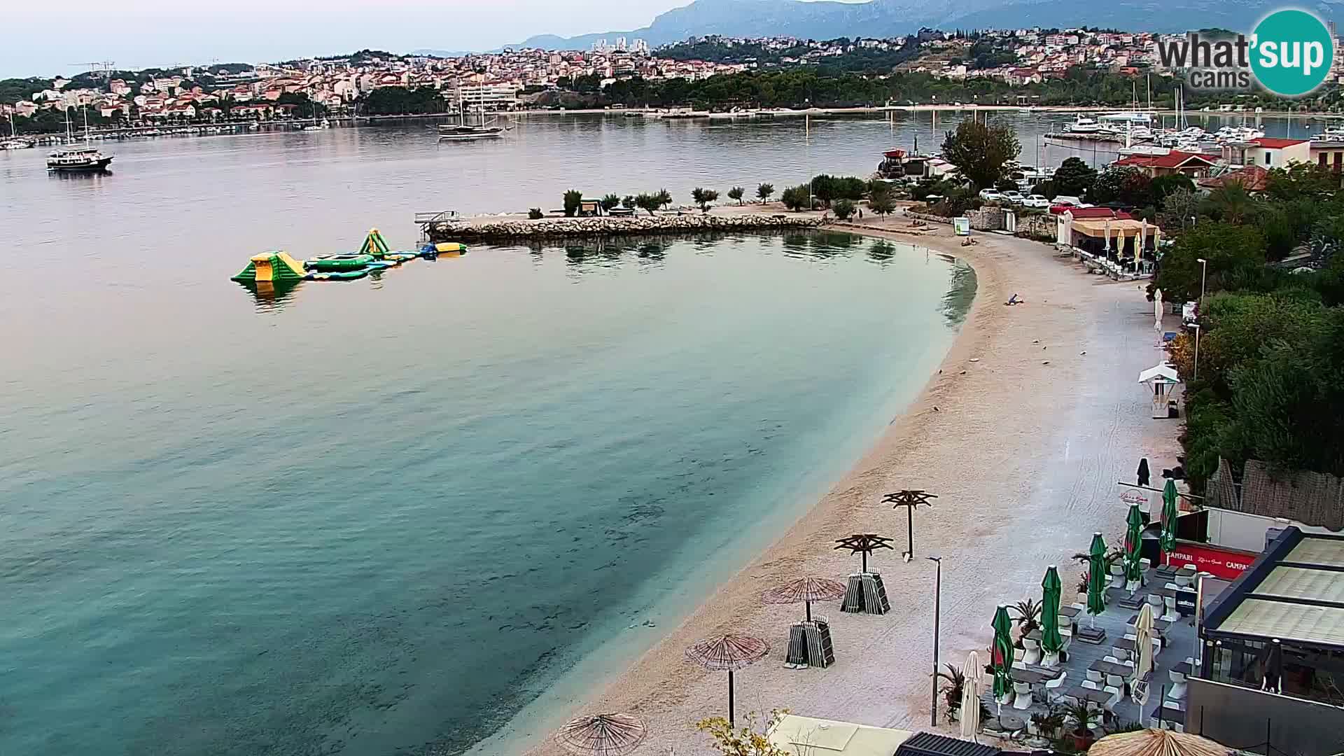 Podstrana Strand Webcam – Liveblick vom Hotel Split
