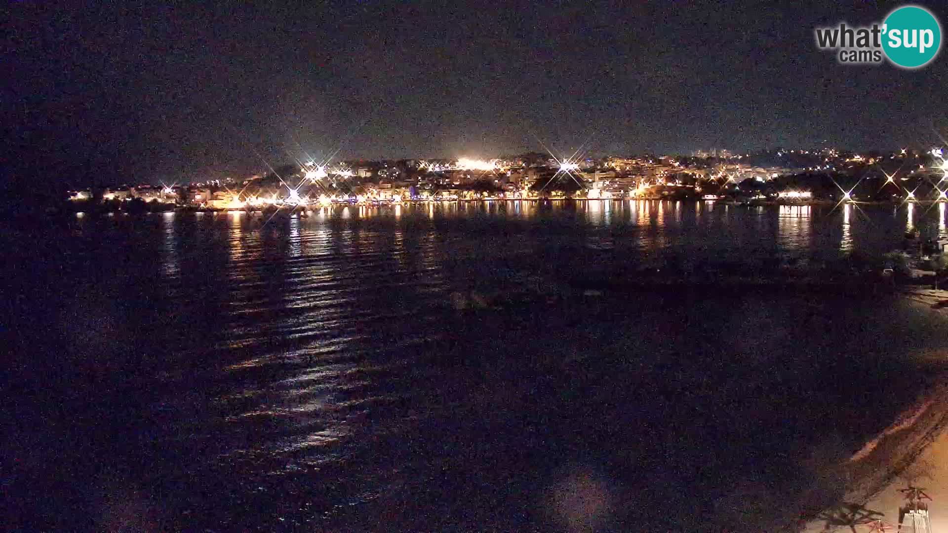Webcam plage de Podstrana – Vue en direct depuis Hotel Split