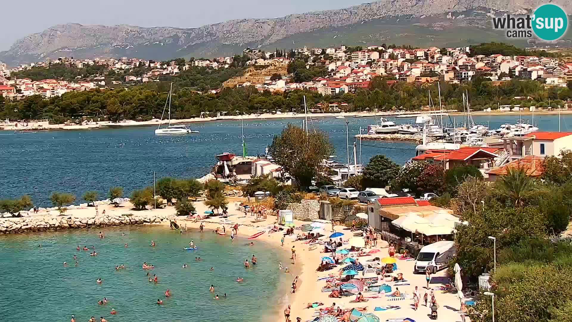 Webcam Playa de Podstrana – Vista en directo desde Hotel Split