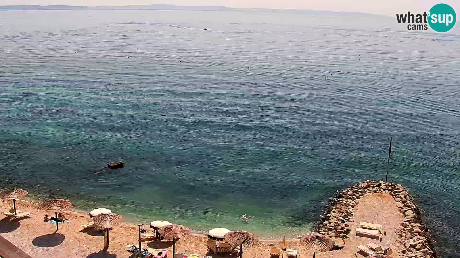 Podstrana Strand Webcam – Liveblick vom Hotel Split