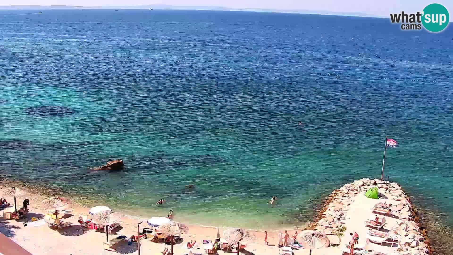 Podstrana Beach Webcam – Live View from Hotel Split