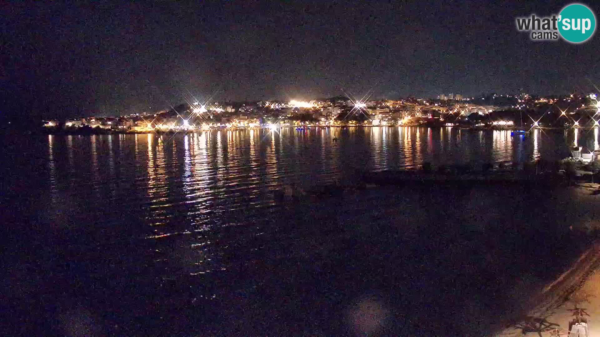 Web kamera Plaža Podstrana – Pogled uživo
