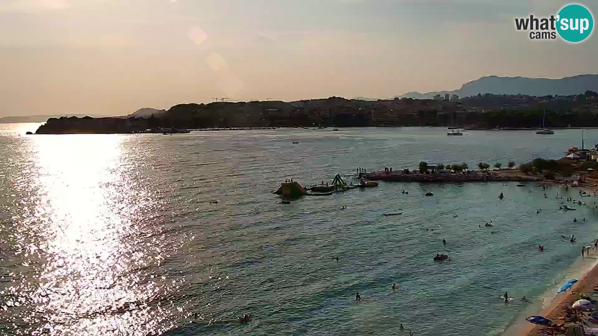 Spletna kamera Plaža Podstrana – Pogled v živo
