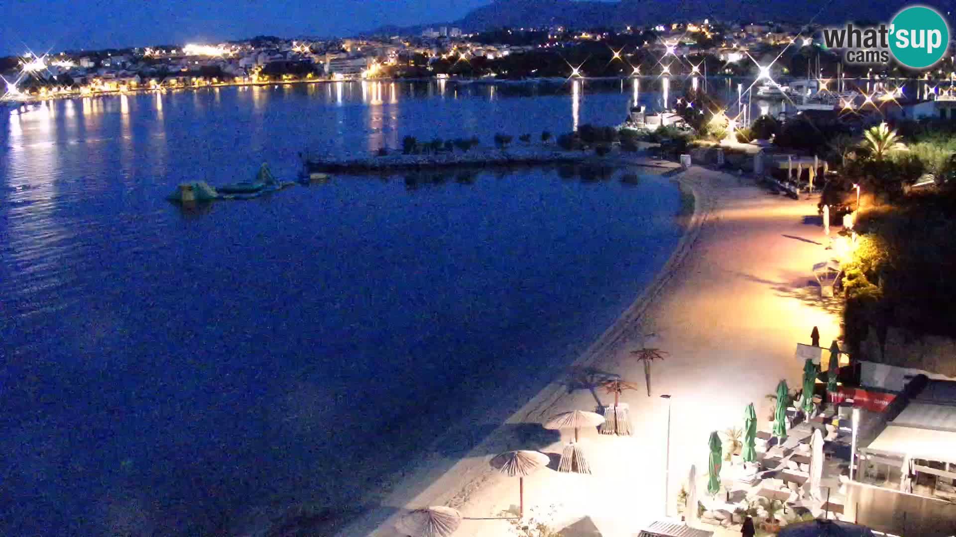 Webcam plage de Podstrana – Vue en direct depuis Hotel Split
