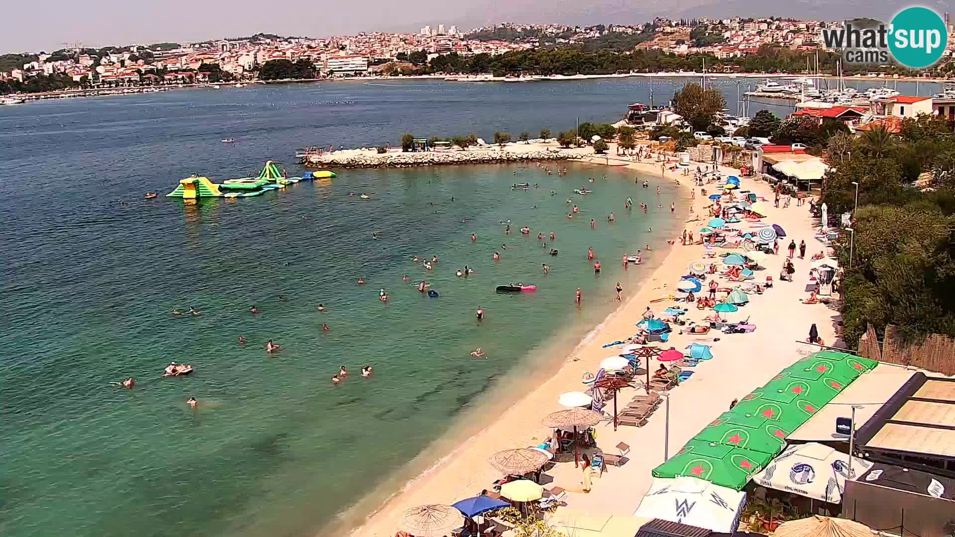 Podstrana Beach Webcam – Live View from Hotel Split