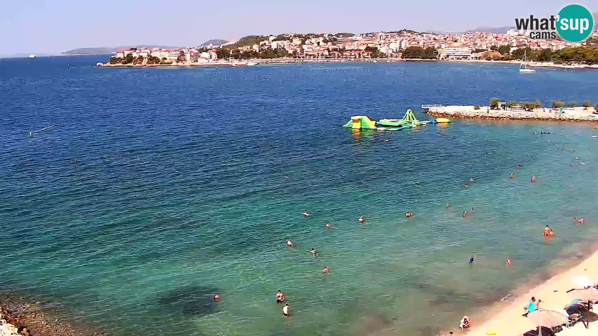 Spletna kamera Plaža Podstrana – Pogled v živo