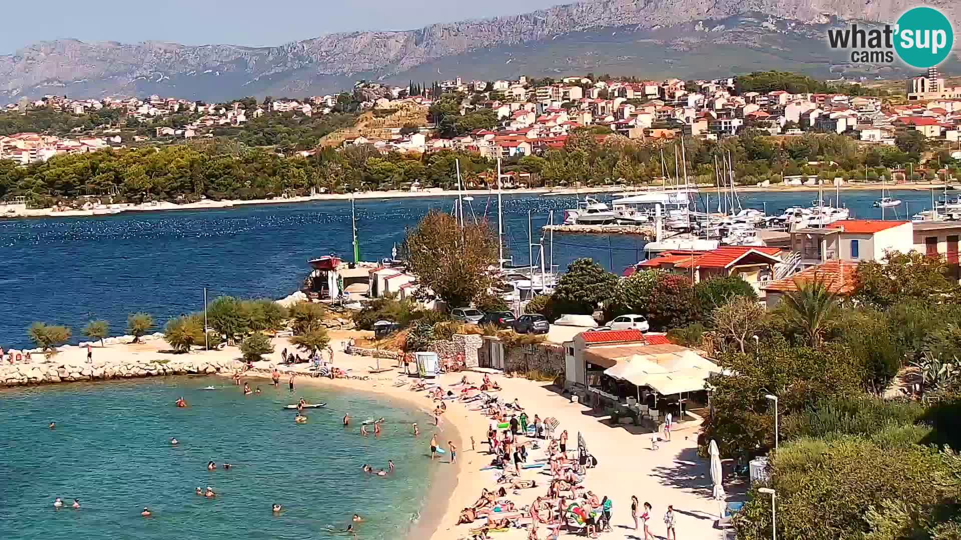 Podstrana Strand Webcam – Liveblick vom Hotel Split