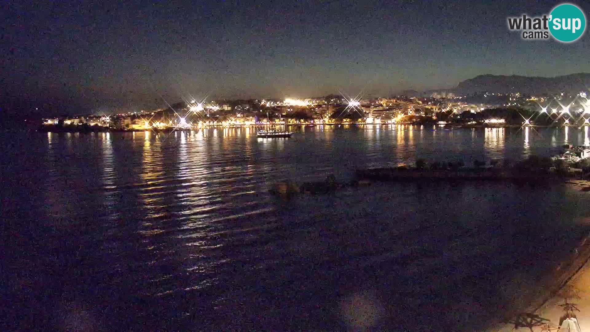 Webcam Playa de Podstrana – Vista en directo desde Hotel Split