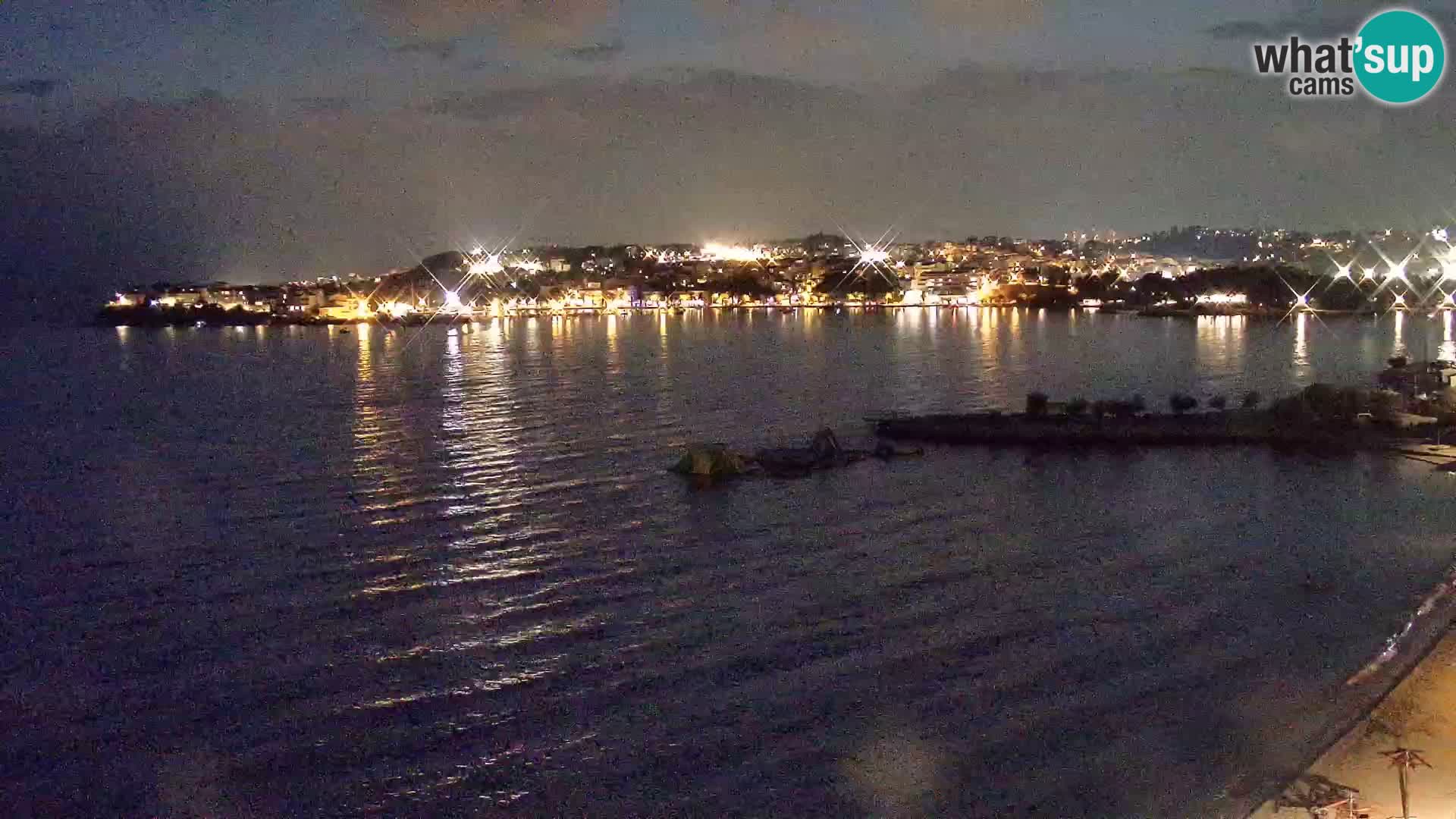 Podstrana Strand Webcam – Liveblick vom Hotel Split