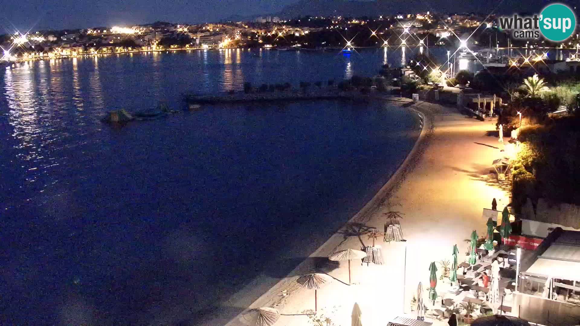 Webcam plage de Podstrana – Vue en direct depuis Hotel Split