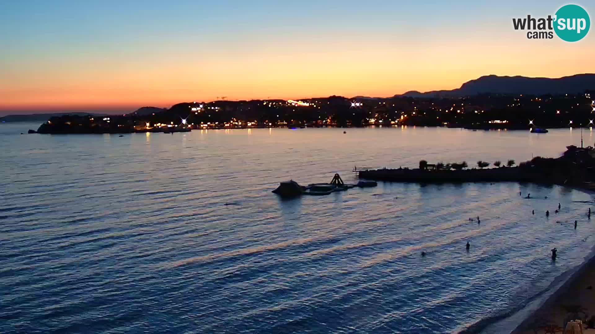 Webcam Spiaggia di Podstrana – Diretta dall’Hotel Split
