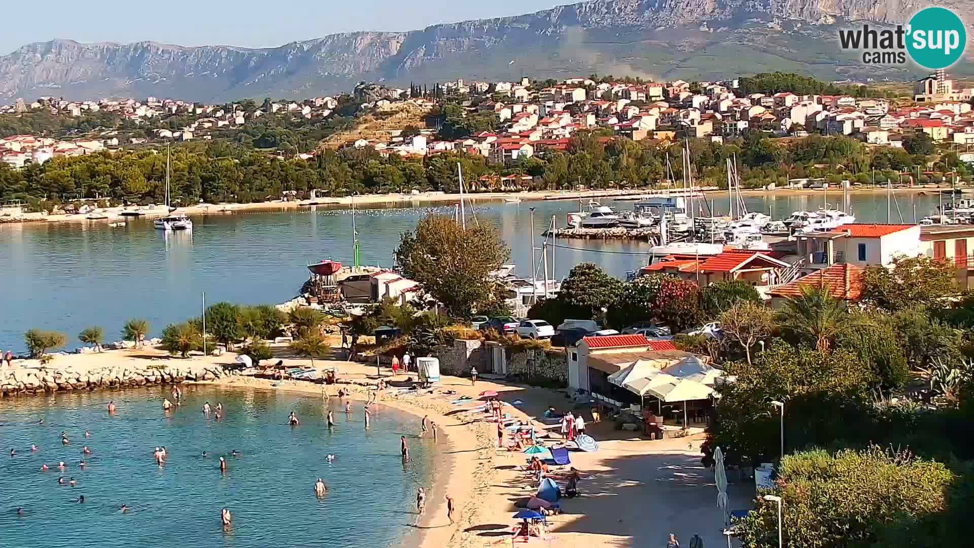 Podstrana Beach Webcam – Live View from Hotel Split