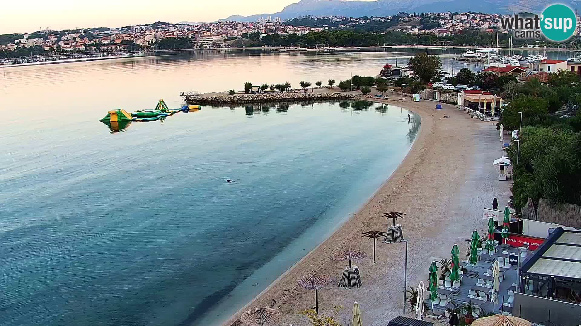 Podstrana Strand Webcam – Liveblick vom Hotel Split