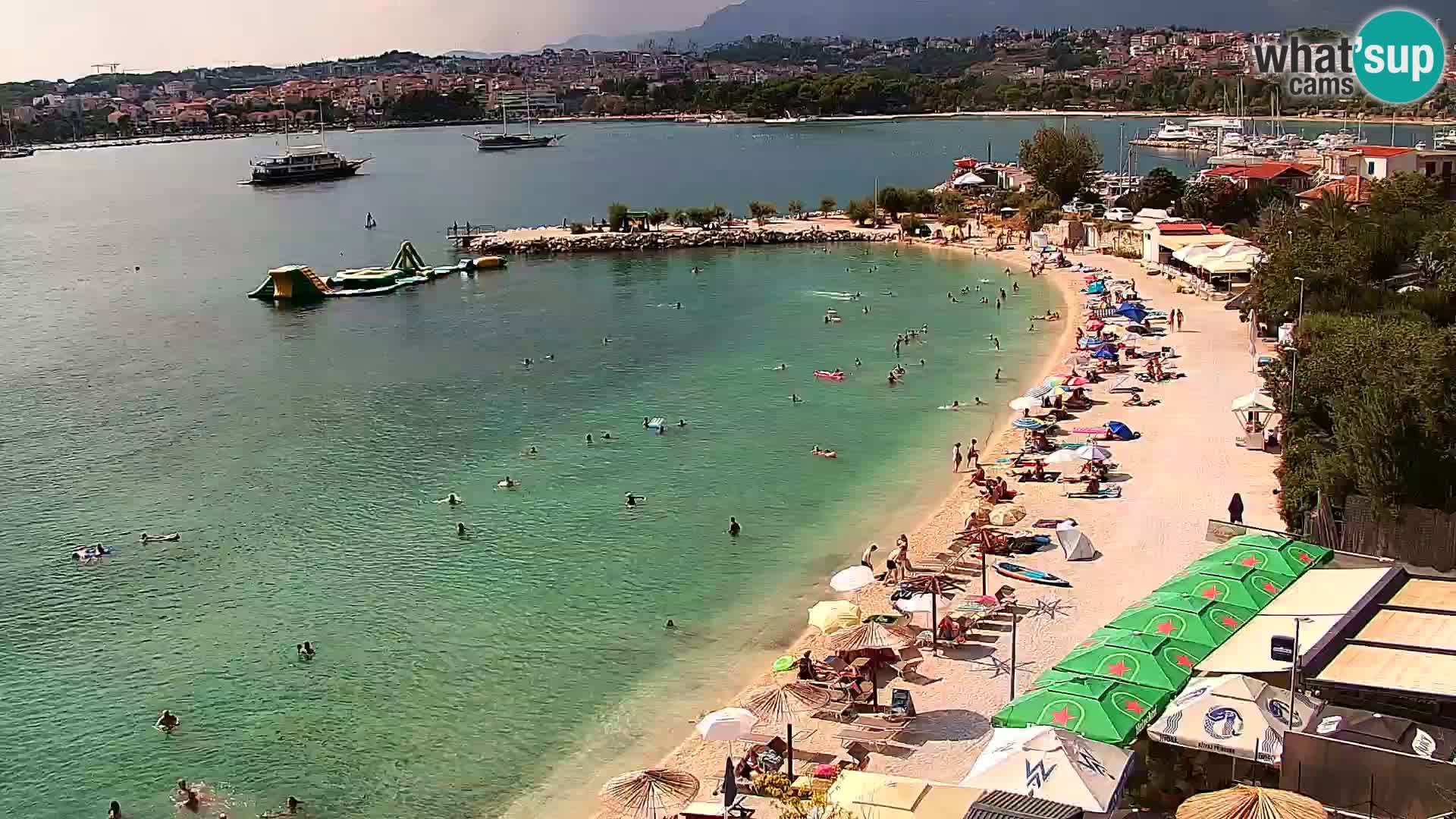 Podstrana Beach Webcam – Live View from Hotel Split