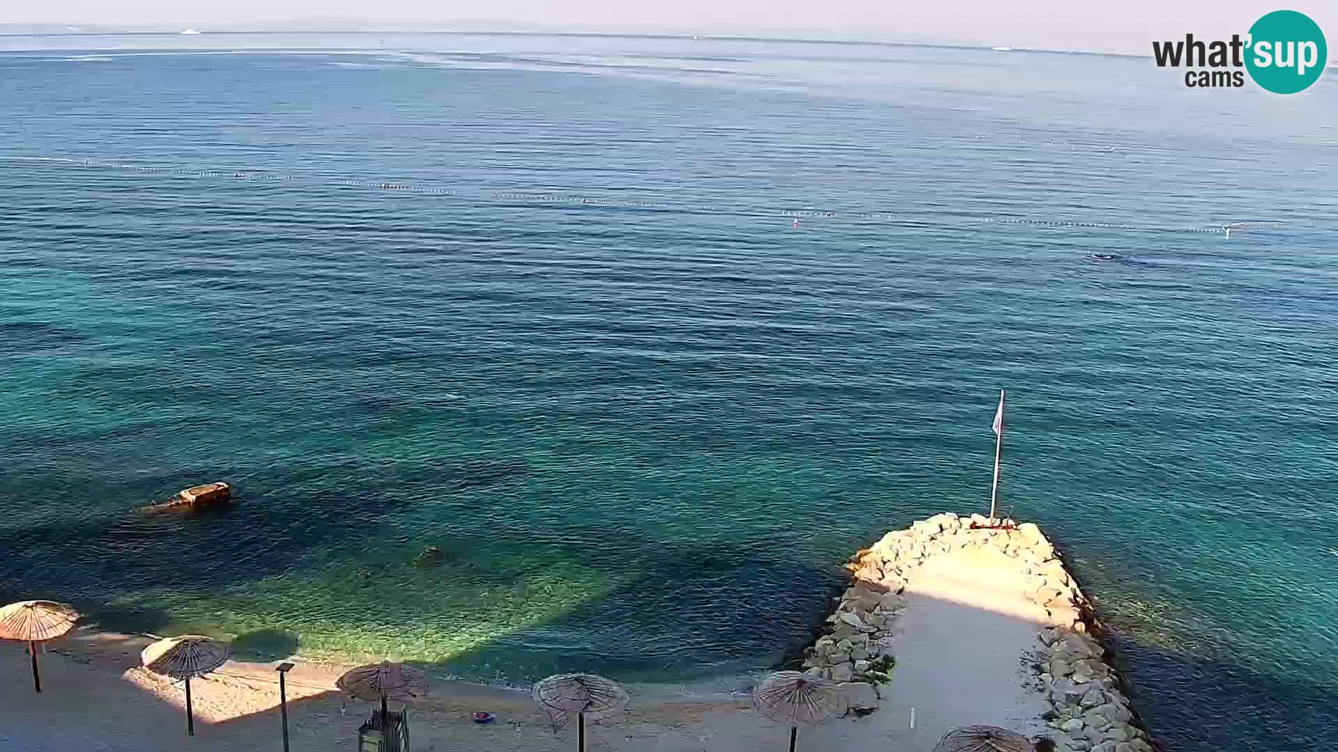Podstrana Beach Webcam – Live View from Hotel Split