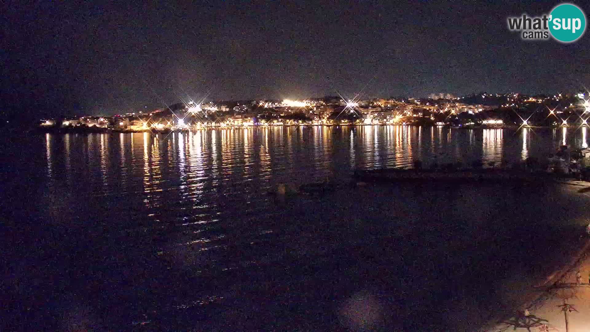 Webcam plage de Podstrana – Vue en direct depuis Hotel Split