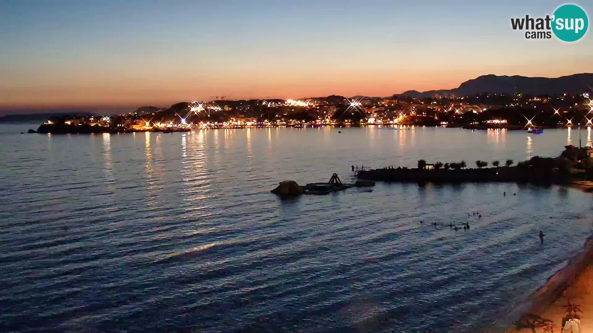 Podstrana Strand Webcam – Liveblick vom Hotel Split