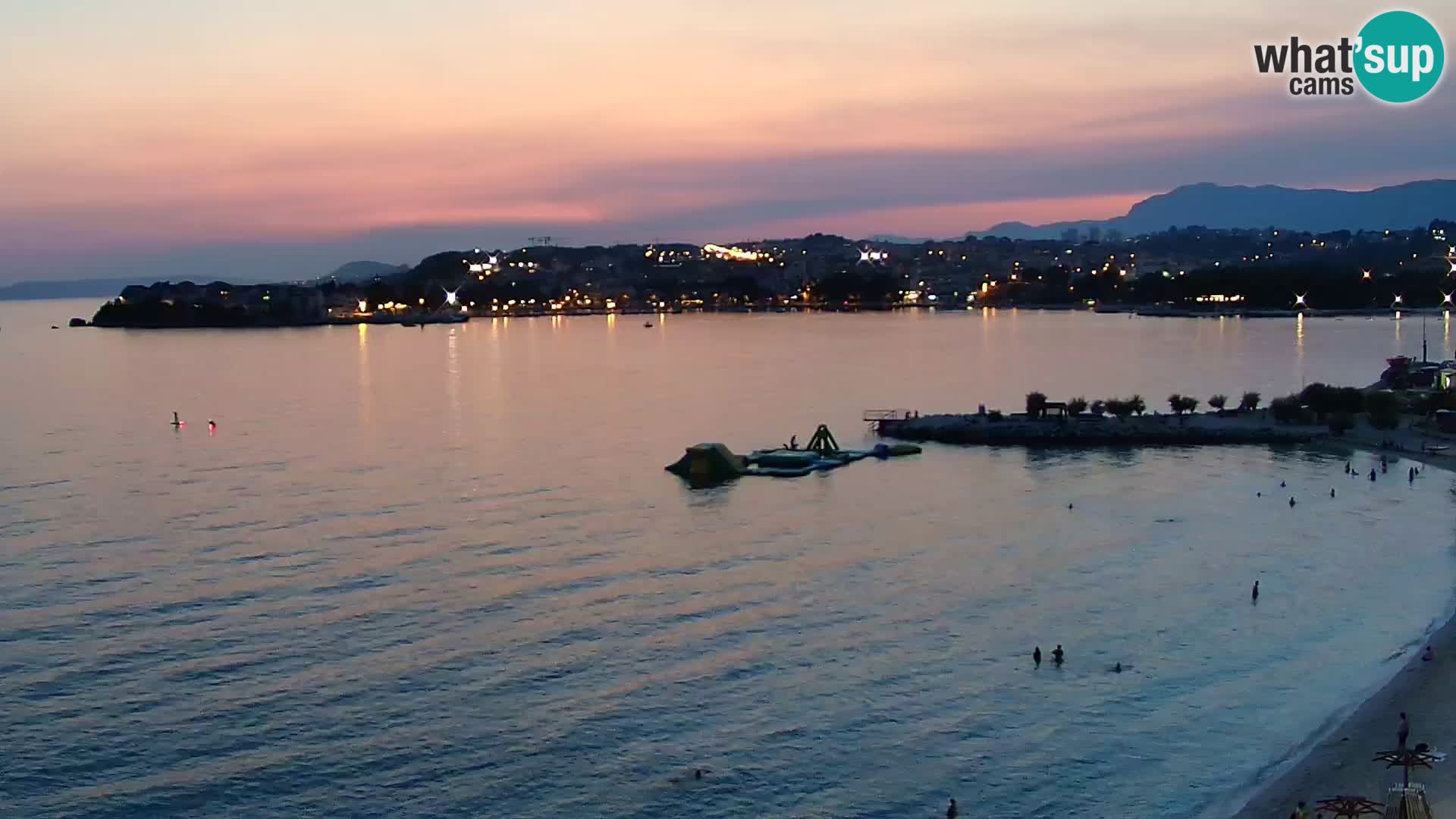 Podstrana Beach Webcam – Live View from Hotel Split
