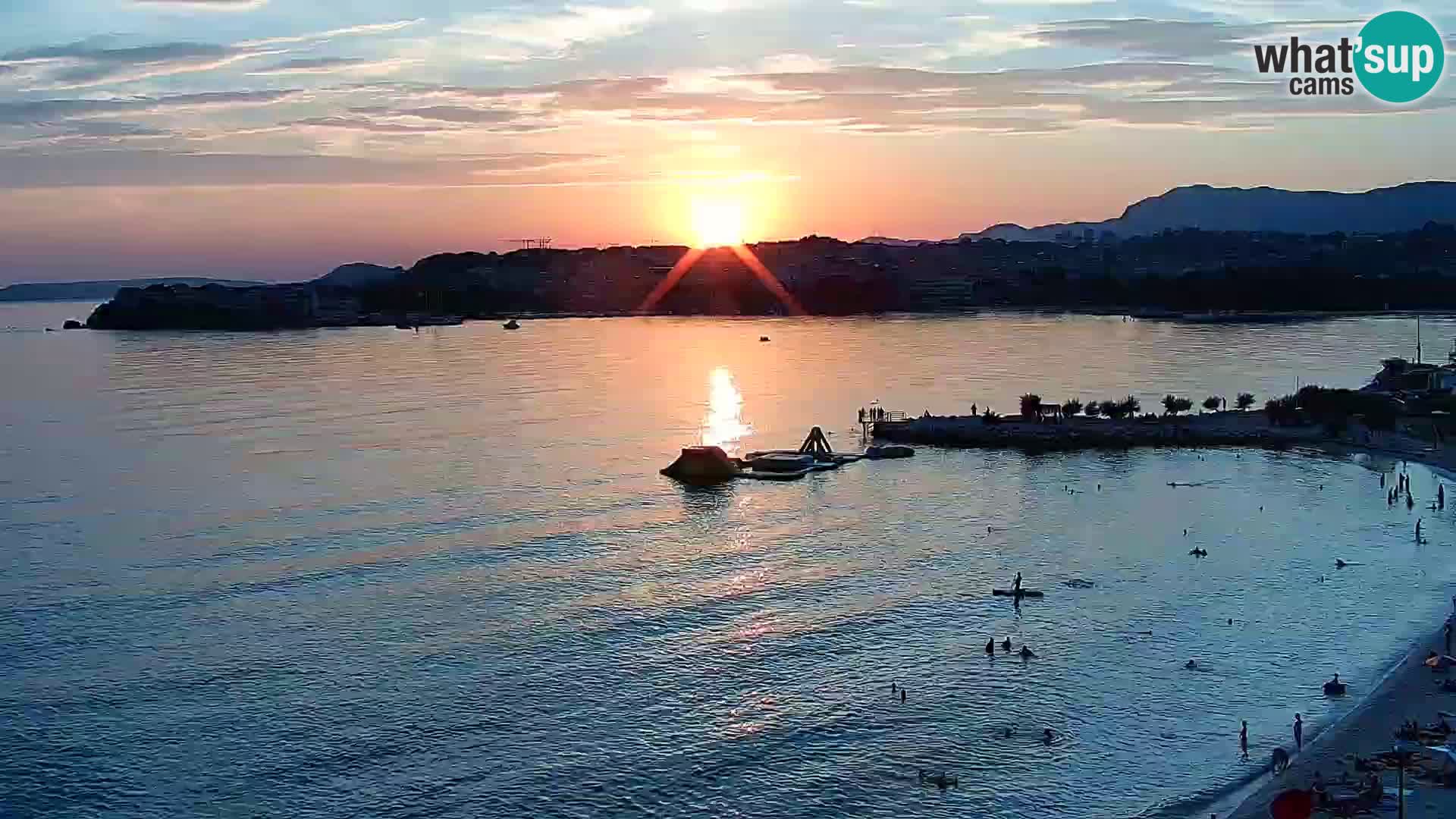 Webcam Spiaggia di Podstrana – Diretta dall’Hotel Split