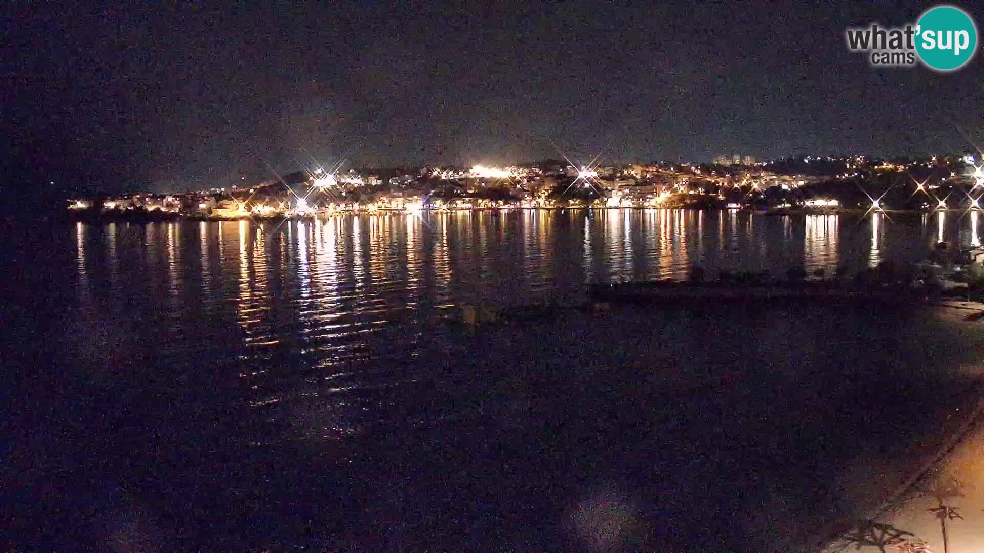 Webcam plage de Podstrana – Vue en direct depuis Hotel Split