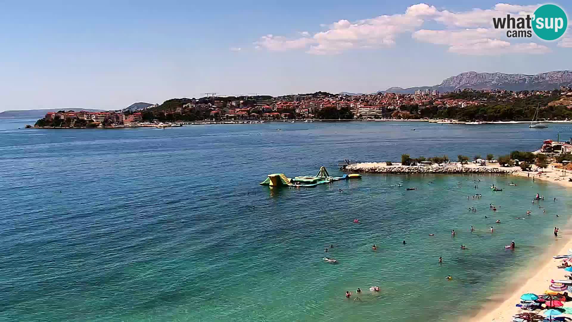 Webcam plage de Podstrana – Vue en direct depuis Hotel Split