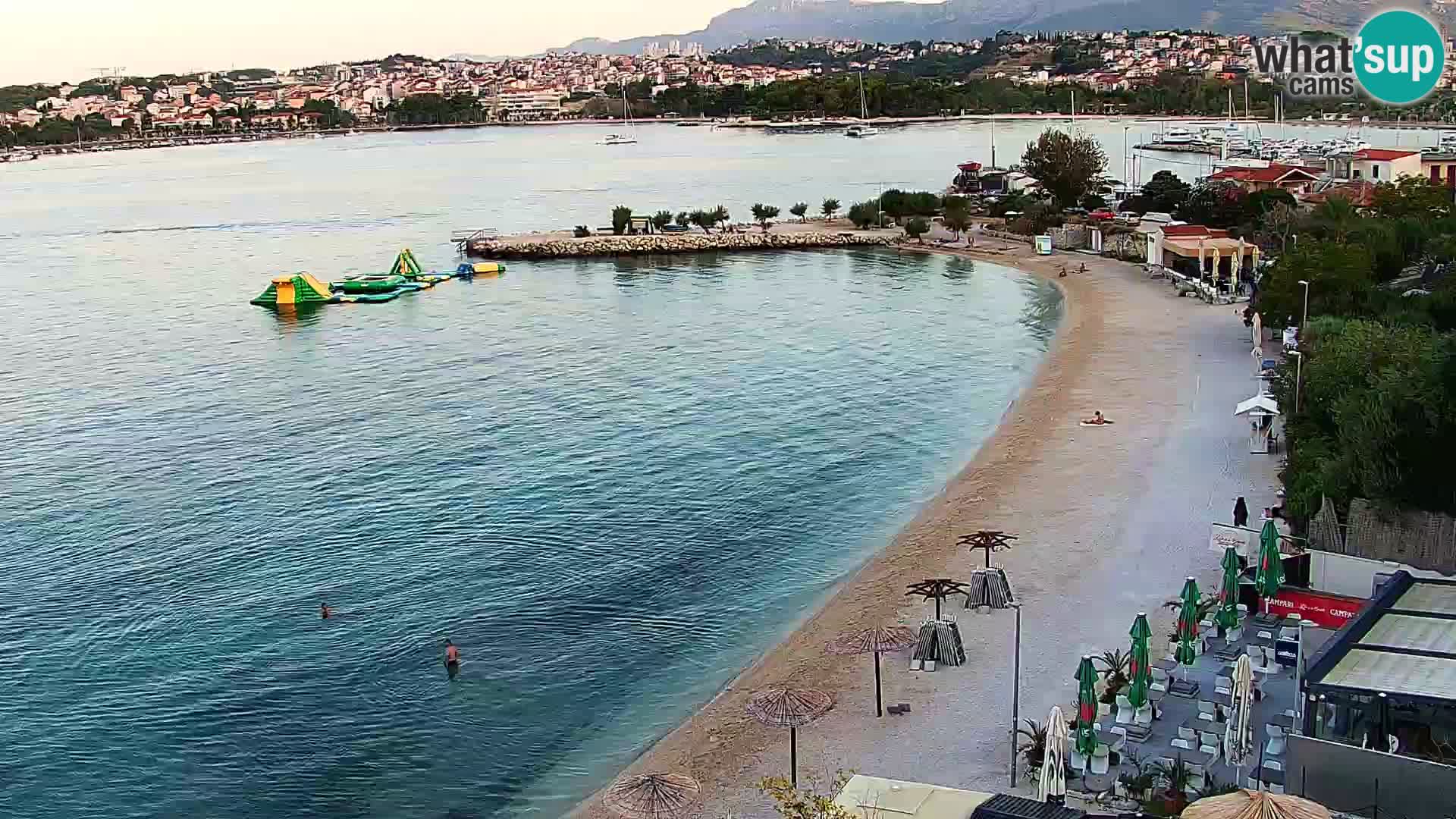 Webcam Playa de Podstrana – Vista en directo desde Hotel Split