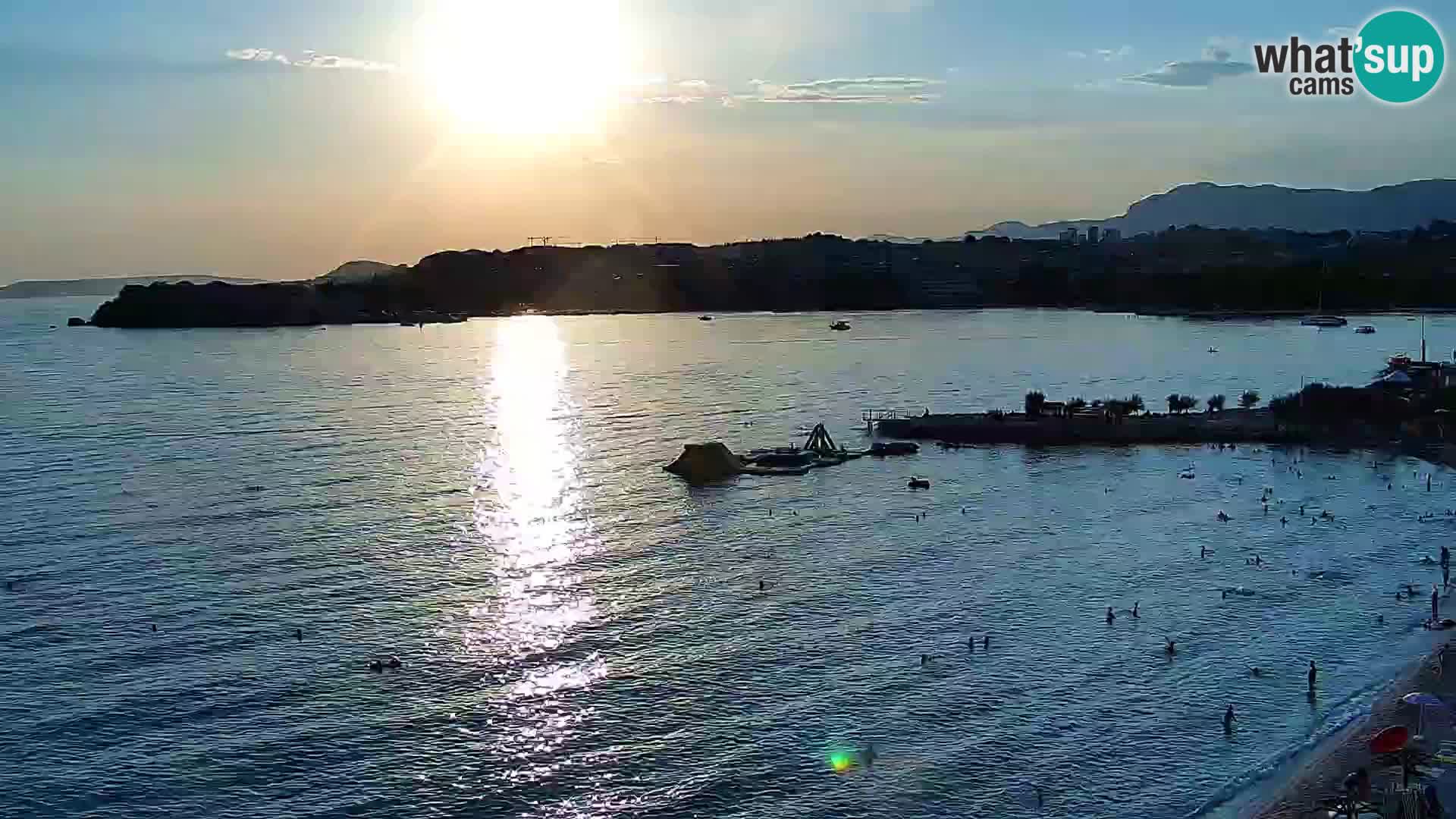 Webcam Playa de Podstrana – Vista en directo desde Hotel Split