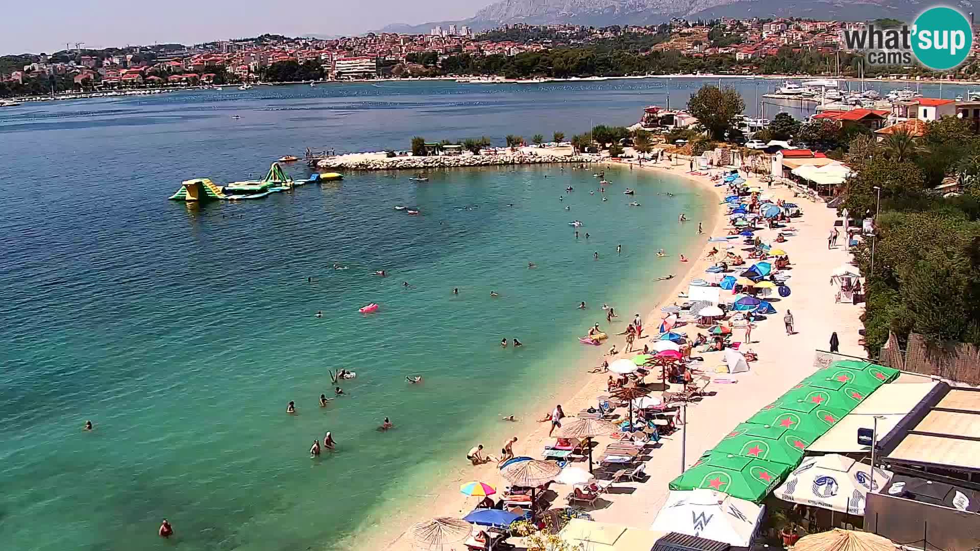 Podstrana Beach Webcam – Live View from Hotel Split