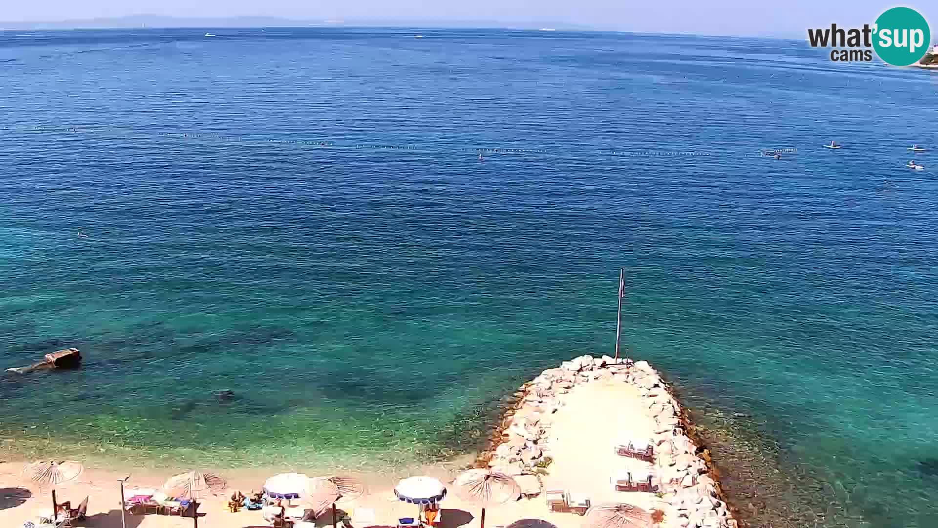 Podstrana Beach Webcam – Live View from Hotel Split