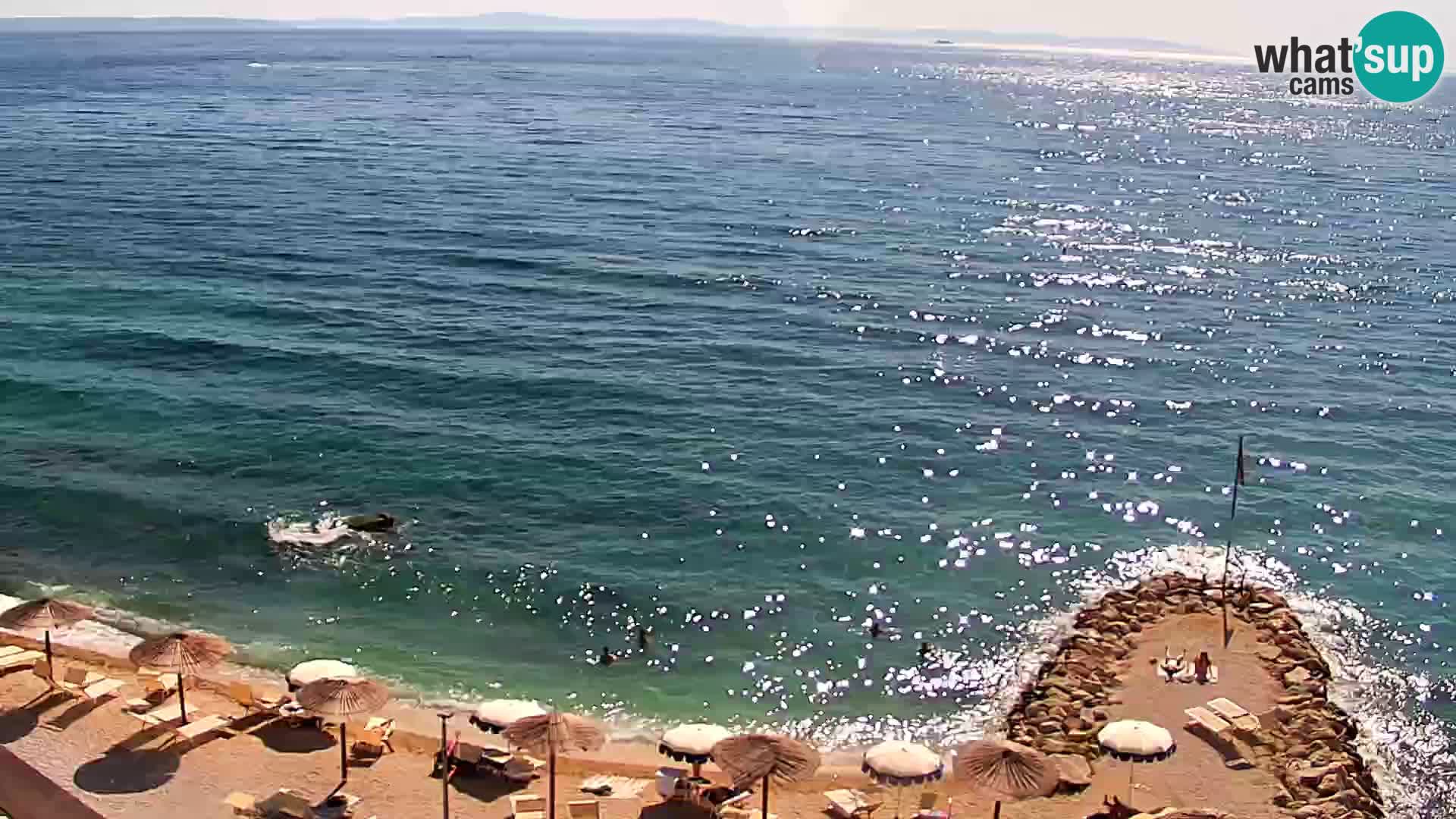 Webcam Playa de Podstrana – Vista en directo desde Hotel Split