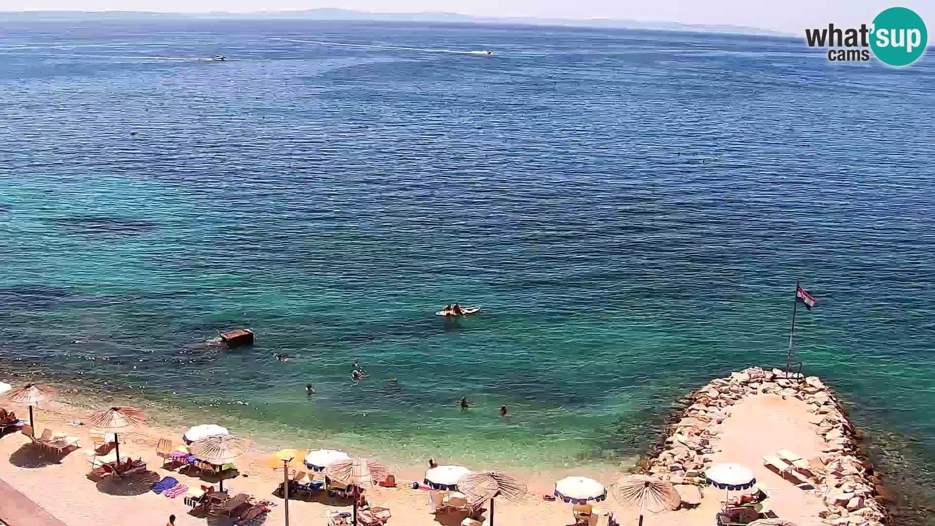Podstrana Beach Webcam – Live View from Hotel Split