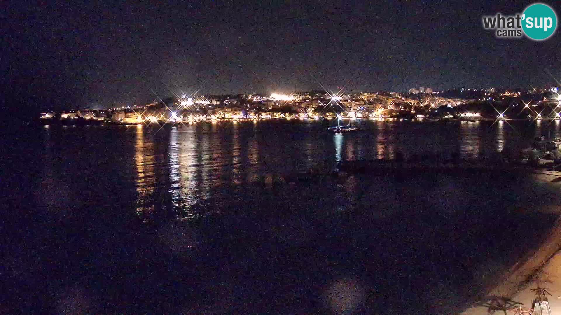 Webcam plage de Podstrana – Vue en direct depuis Hotel Split