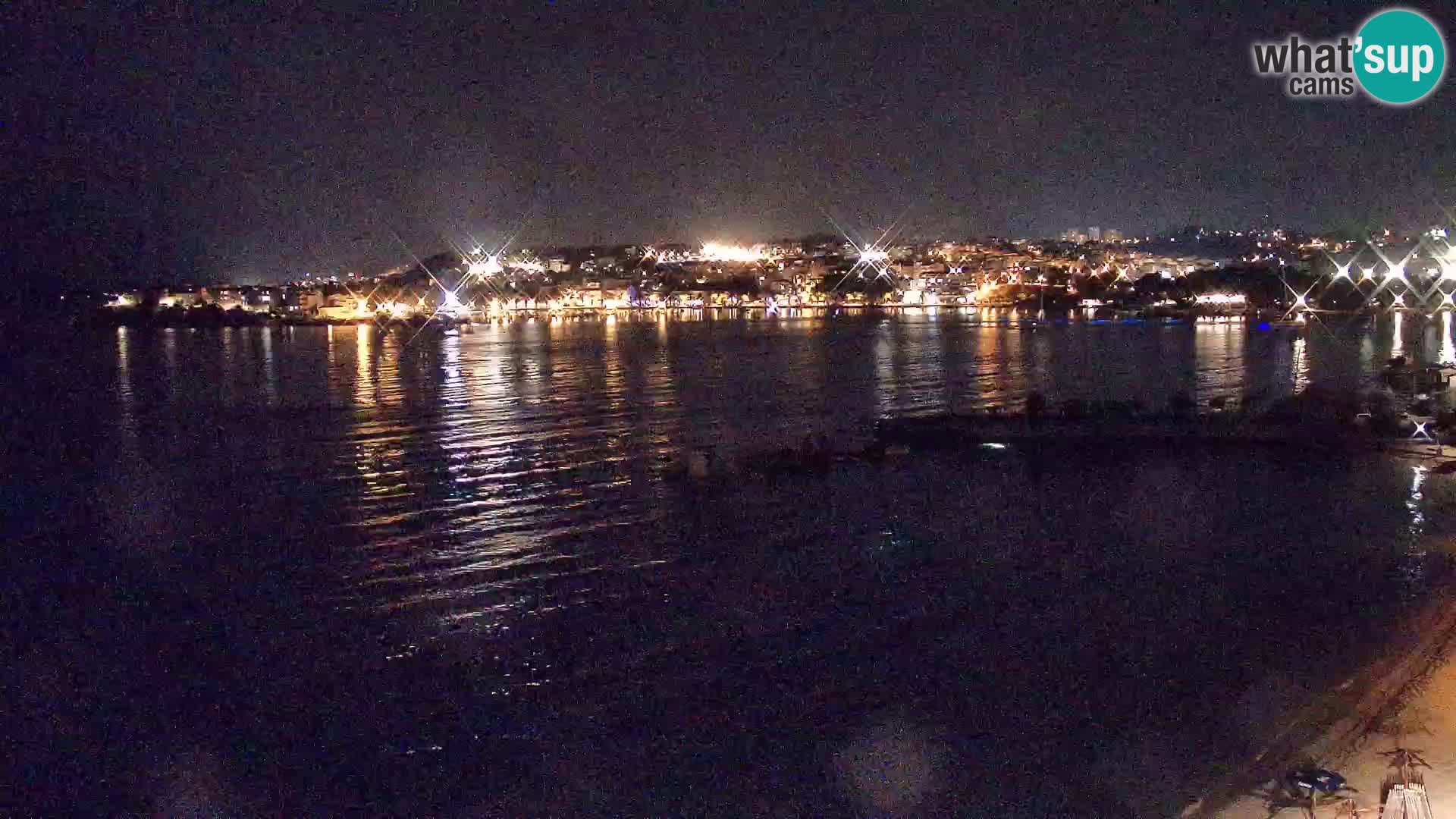 Spletna kamera Plaža Podstrana – Pogled v živo