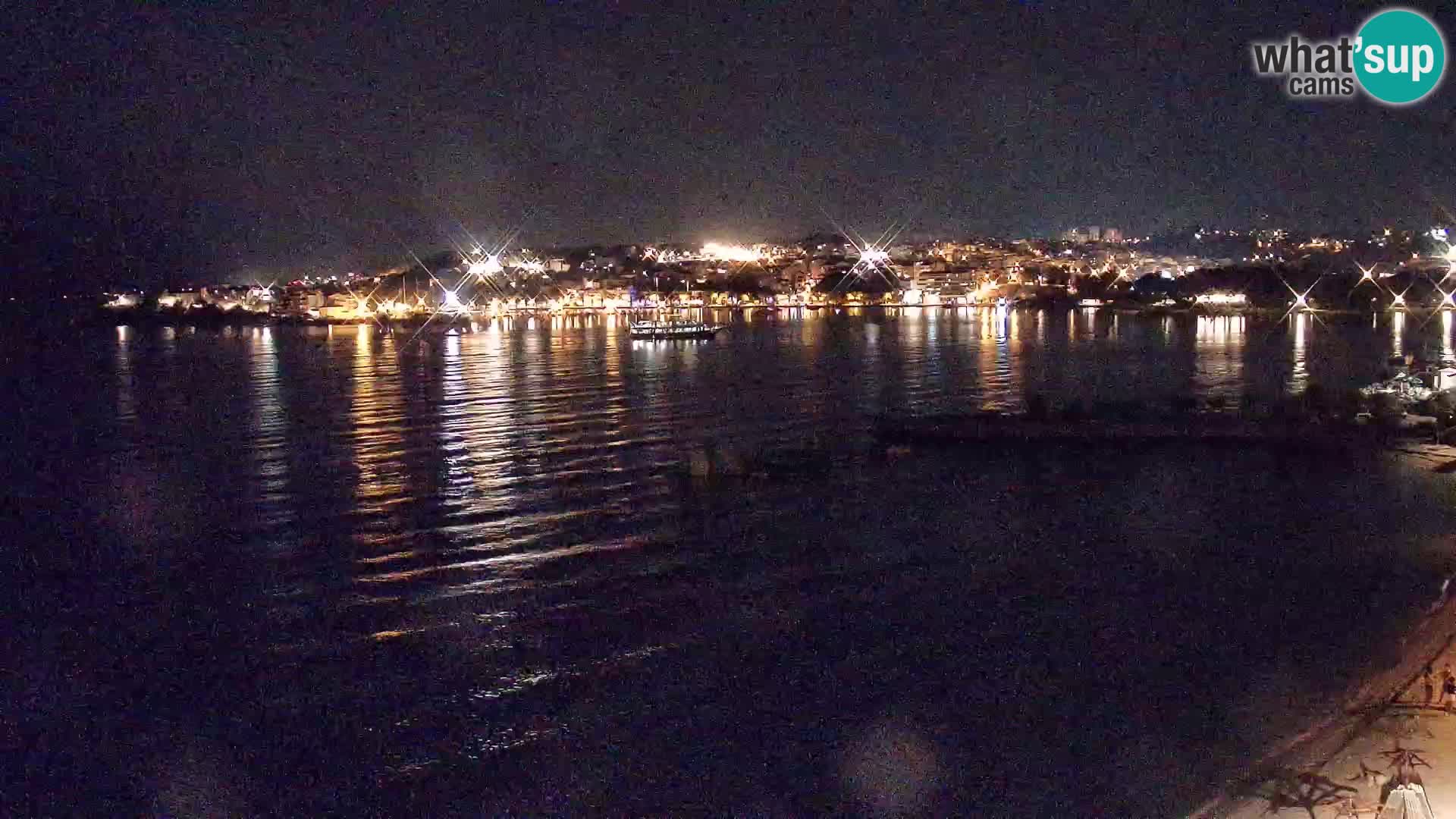 Webcam Playa de Podstrana – Vista en directo desde Hotel Split